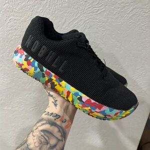 NoBull Superfabric Trainer Low Cross Training Shoes Mens Size 6.5 Womens 8 Multi